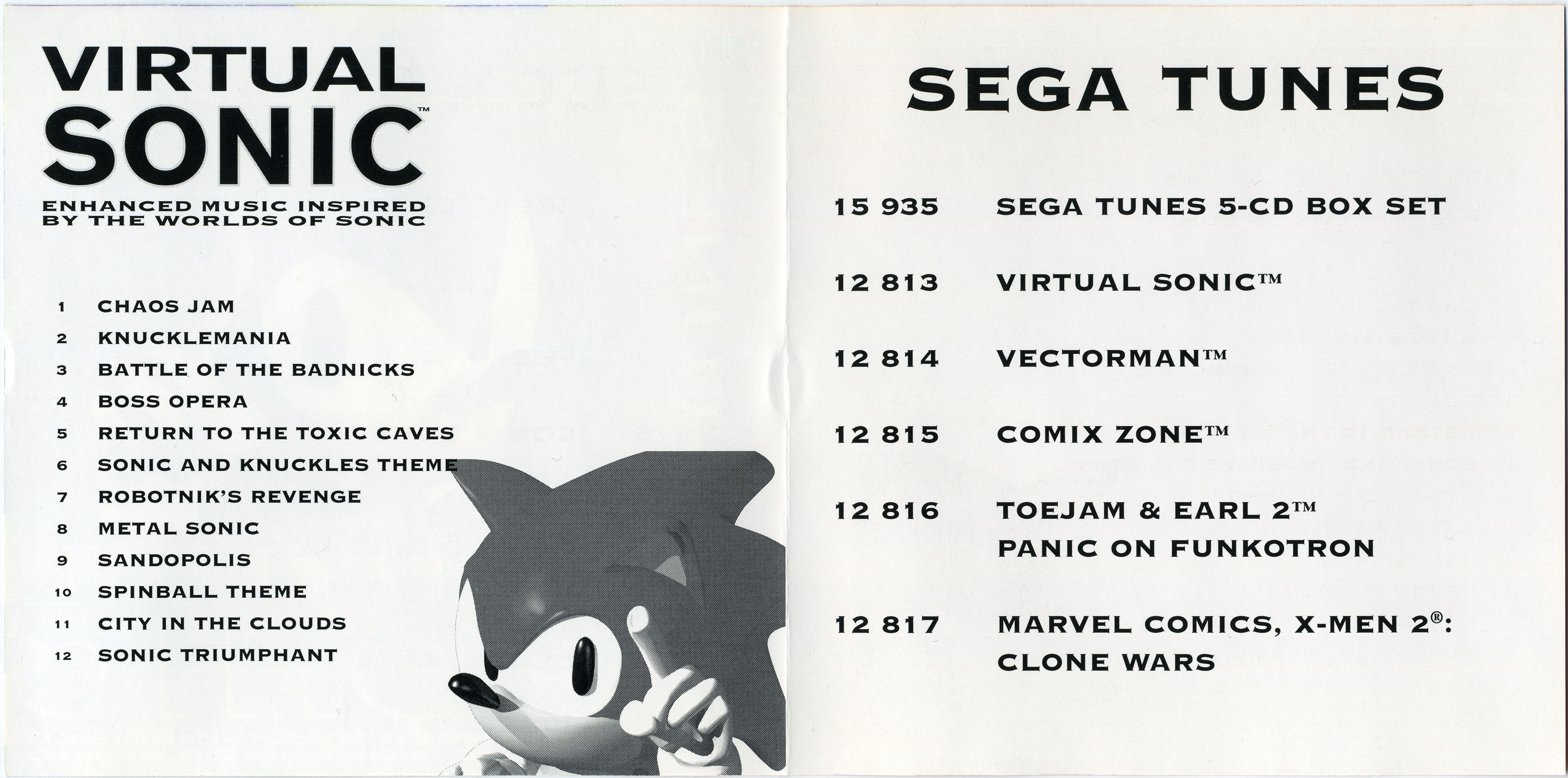 SEGA TUNES • VIRTUAL SONIC (1996) MP3 - Download SEGA TUNES